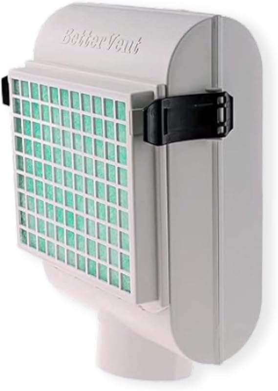 Indoor Dryer Vent by ADR Products | No Water - No Mess | Designed To Reduce Dryer Vent Fire Risk | For Electric Dryers | Made in USA