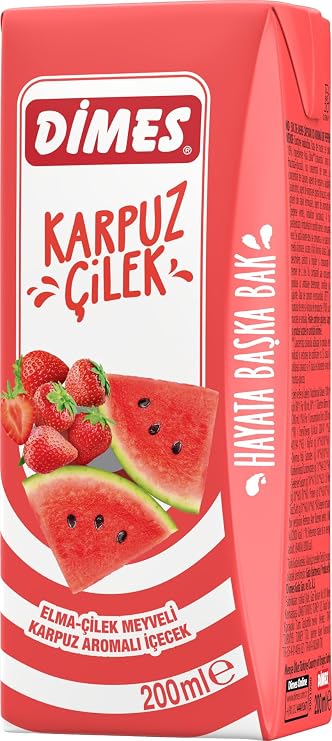 dimes Karpuz Çilek Içeceği 200Ml