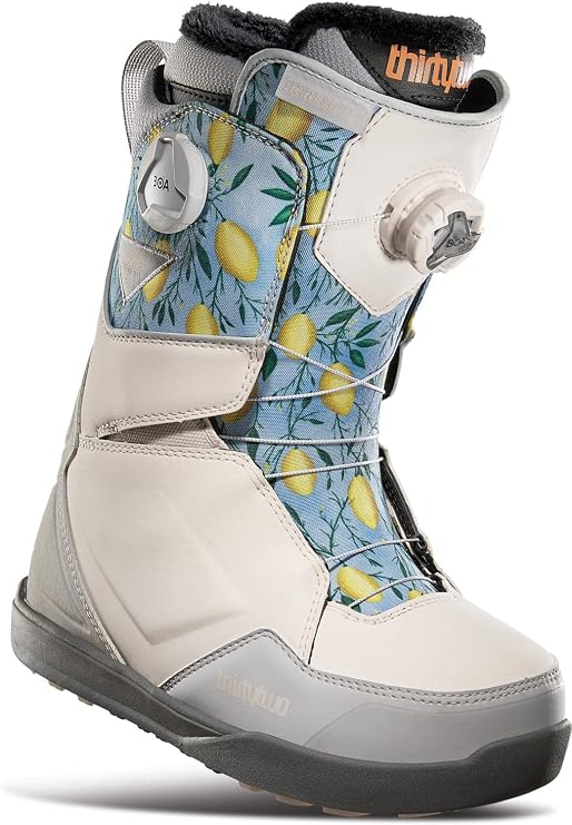 thirtytwo Lashed Double BOA Snowboard Boot (Melancon) Grey/Pink 9 M