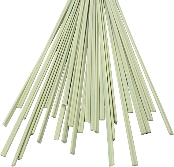 PVC Plastic Welding Round Rod Wire, 2 Strands PP Material Suitable for Parts Welding, Weight 1Kg(Beige)
