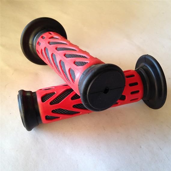 XKMT-RED Gel Hand Grips 25mm 1" Compatible With ATV Brute Force Prairie BRUIN GRIZZLY KODIAK [B01N652X57]