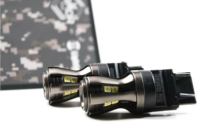 GTR Lighting LED Bulb, Switchback Armor Series 4257, Universal Upgrade for Front Turn Signals and Daytime Running Lights DRL, Ultra Bright Plug and Play Replacement. 1x GTR.LED286