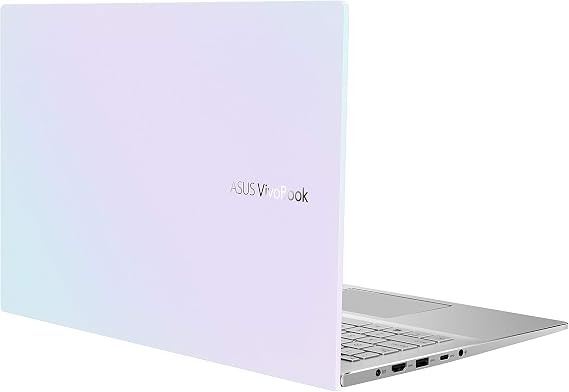 ASUS VivoBook S15 S533 Thin and Light Laptop, 15.6 FHD, Intel Core i5-10210U CPU, 8GB DDR4 RAM, 512GB PCIe SSD, Windows 10 Home, S533FA-DS51-WH, Dreamy White