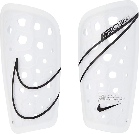 Nike Mercurial Lite Shin Guards White/Black/White SM