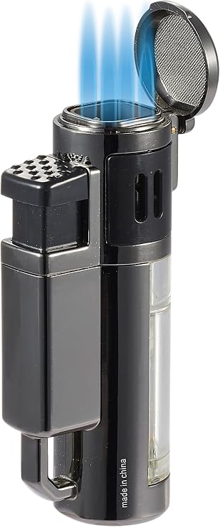 Visol Buffalo Quad Flame Lighter (Shipped Without Butane)