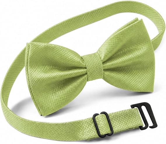 Bow Tie for Men Polyester Solid Pretied Bowties Adjustable Tuxedos Bowtie for Weddings & Grooms Gift Bow Ties for Women