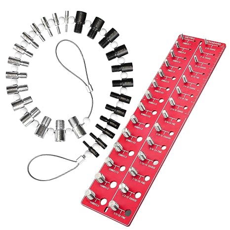 Thread Checker kit,28+55 Thread gauges