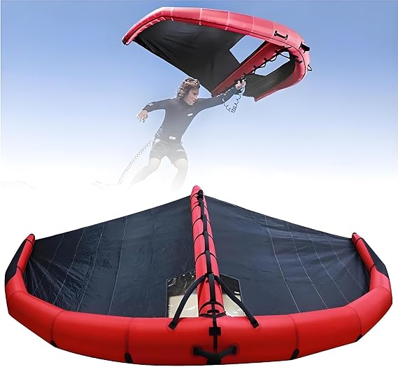 Inflatable Wing Foil Board Lightweight & Portable for Wing Surfing, Pump-Up Design for Easy Travel, Stable Hydrofoil Board for Beginners & Advanced Riders,6m³