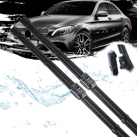 Car Wiper Blades,For Mercedes-Benz C-Class W205 C-Klasse C180 C200 C220 C250 C300 Windscreen Windshield Wipers Car Accessories