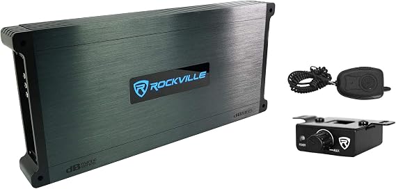 Rockville DBM65 6-Channel 2600W Peak / 660W RMS Marine/Boat Amplifier