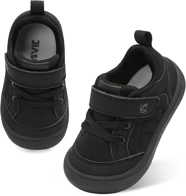 JIASUQI Baby Toddler Shoes Wide Tennis Shoes Toddler Sneakers Boys Girls