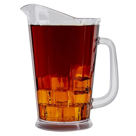 G.E.T. 60 oz Clear Plastic Pitcher with Handle