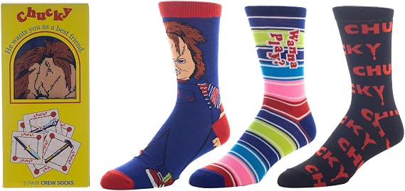 Chucky 3 Pair Mens Crew Set