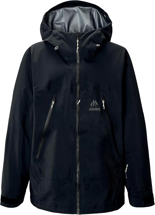 JONES Men's Shralpinist Rec GORE-TEX 3L Jacket, Stealth Black, XL, 2026