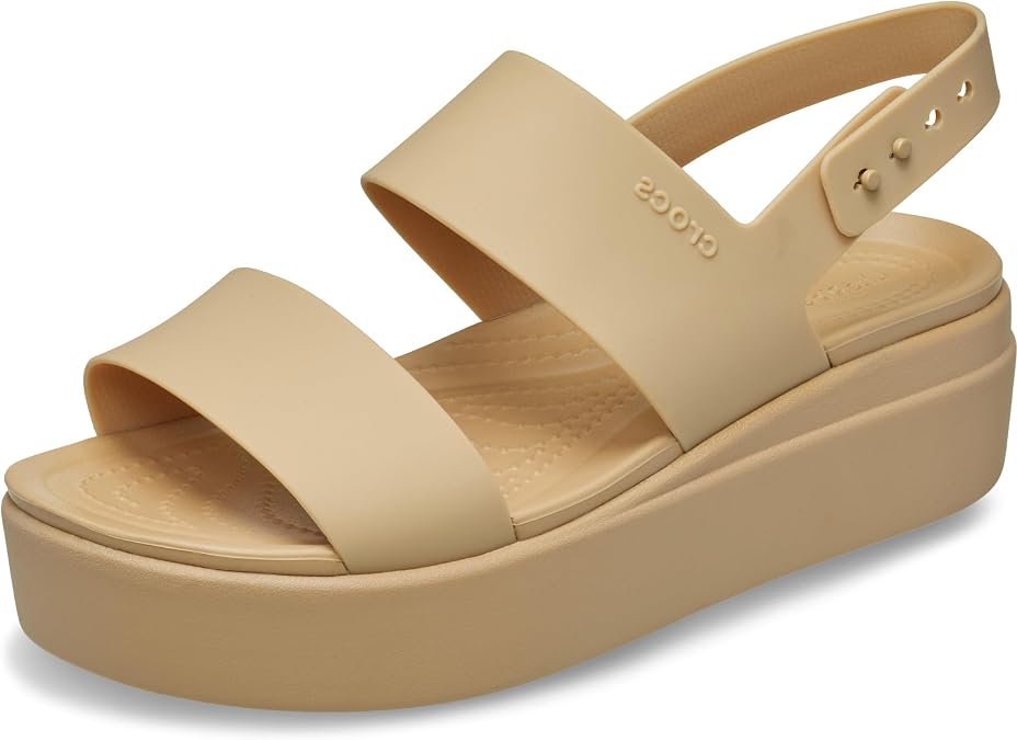 Crocs Women's Brooklyn Low Wedge Sandals