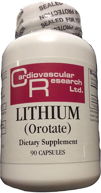 Cardiovascular Research Lithium Orotate - 90 Capsules