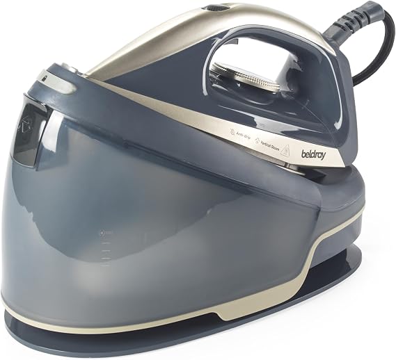 Beldray Power Pro Steam Generator Iron 2.5L, 40g/Min, 3.5 Bar