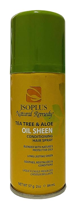 Isoplus Natural Remedy Tea Tree Oil Sheen Spray 2 Oz
