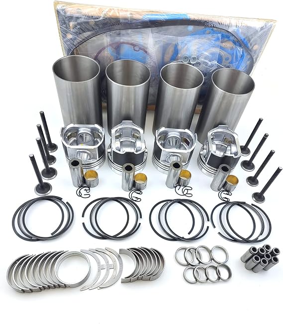 Overhaul Rebuild Kit Compatible with Mitsubishi 4D56 4D56T Engine L200 L300 Pickup Pajero