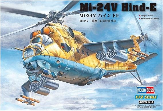 Hobby Boss Mi-24V Hind-E Airplane Model Building Kit