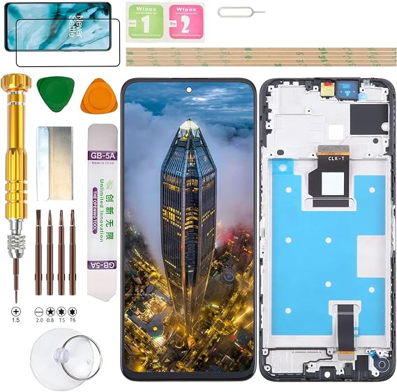 LCD Display Assembly for Honor X7b CLK-LX1 / 90 Smart CLK-NX1 Screen Replacement kit