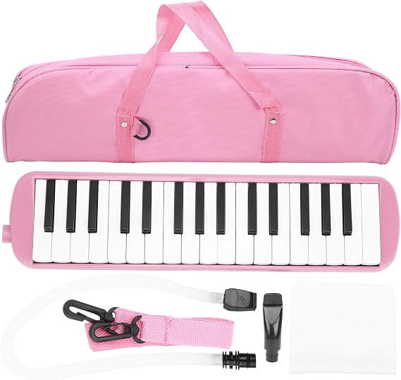 32 Key Melodica, Beginner Musical Instrument with Bag, 32 Key Wind Musical Instrument, for Students, Beginners, and Professionals