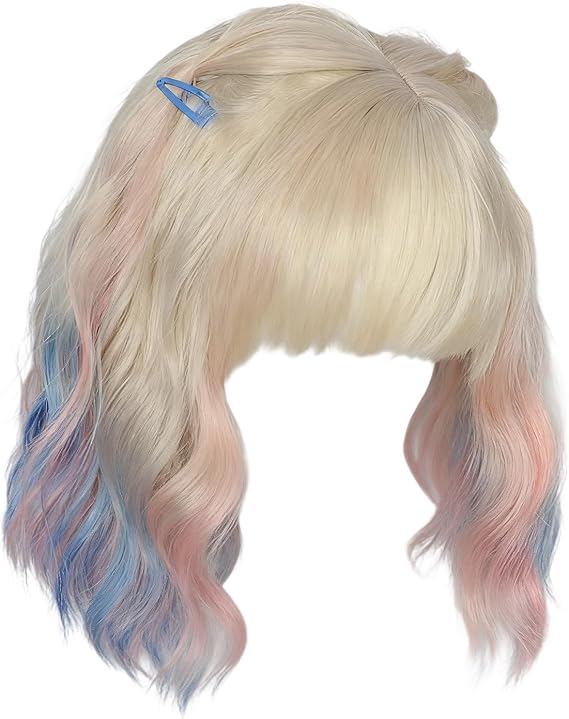 Human Curly Wigs Party Outfit Supplies