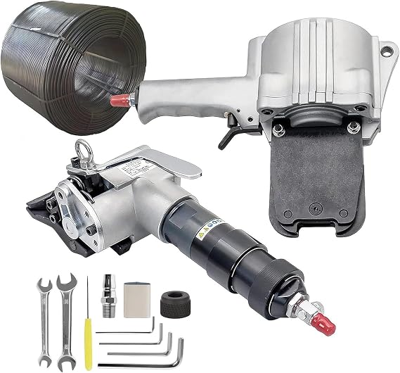 Metal Strapping Tool, Heavy Duty Combined Split Banding Tool Kit for Packing and Packaging Large and Heavy Goods, Manual Tool for All Kinds of Metals and Building Materials 25mm
