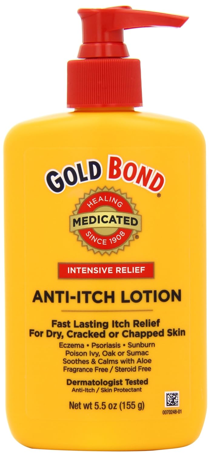 Gold Bond Anti Itch Lotion 5.5oz, Bottles Pack of 2