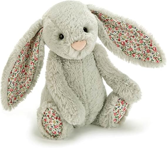 Jellycat Blossom Bashful Silver Bunny 18cm