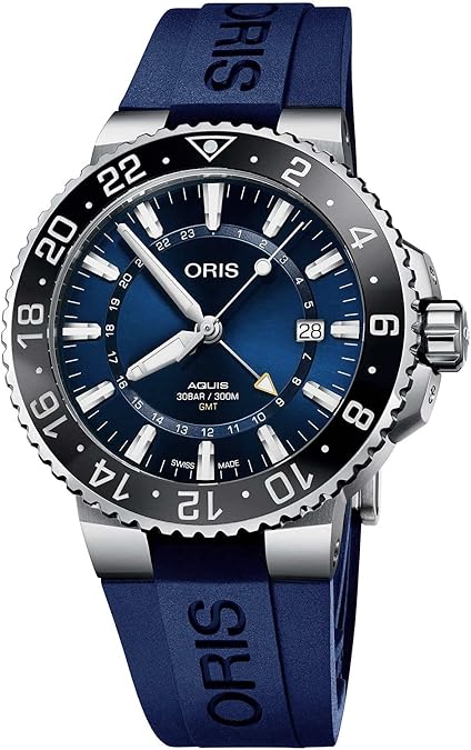 Aquis GMT Date Blue Dial 43.5mm Watch