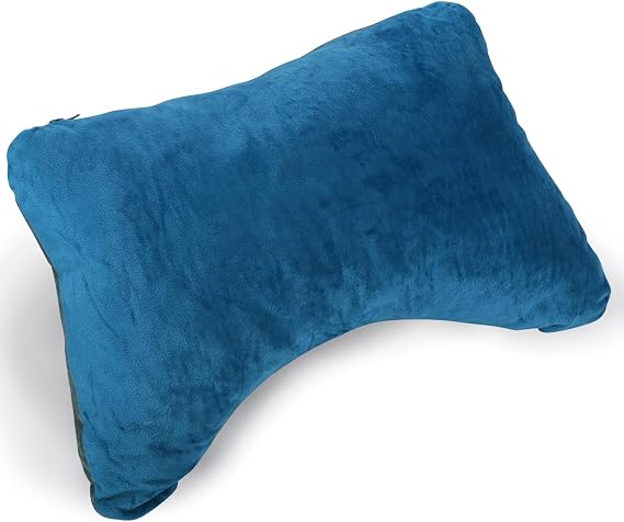 REDCAMP Memory Foam Camping Pillow, Lightweight Small Travel Pillow with Removable Pillow Cover, Easy to Clean | Lightweight & Compressible Small Pillow with Removable Cover for Camping, Airplane Sleeping, Hiking, Backpacking & Outdoor