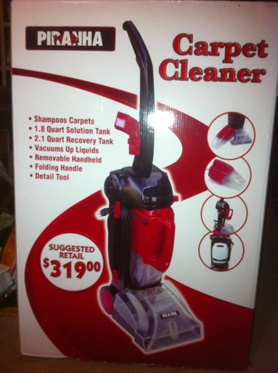 Piranha Carpet Cleaner Extractor Shampooer