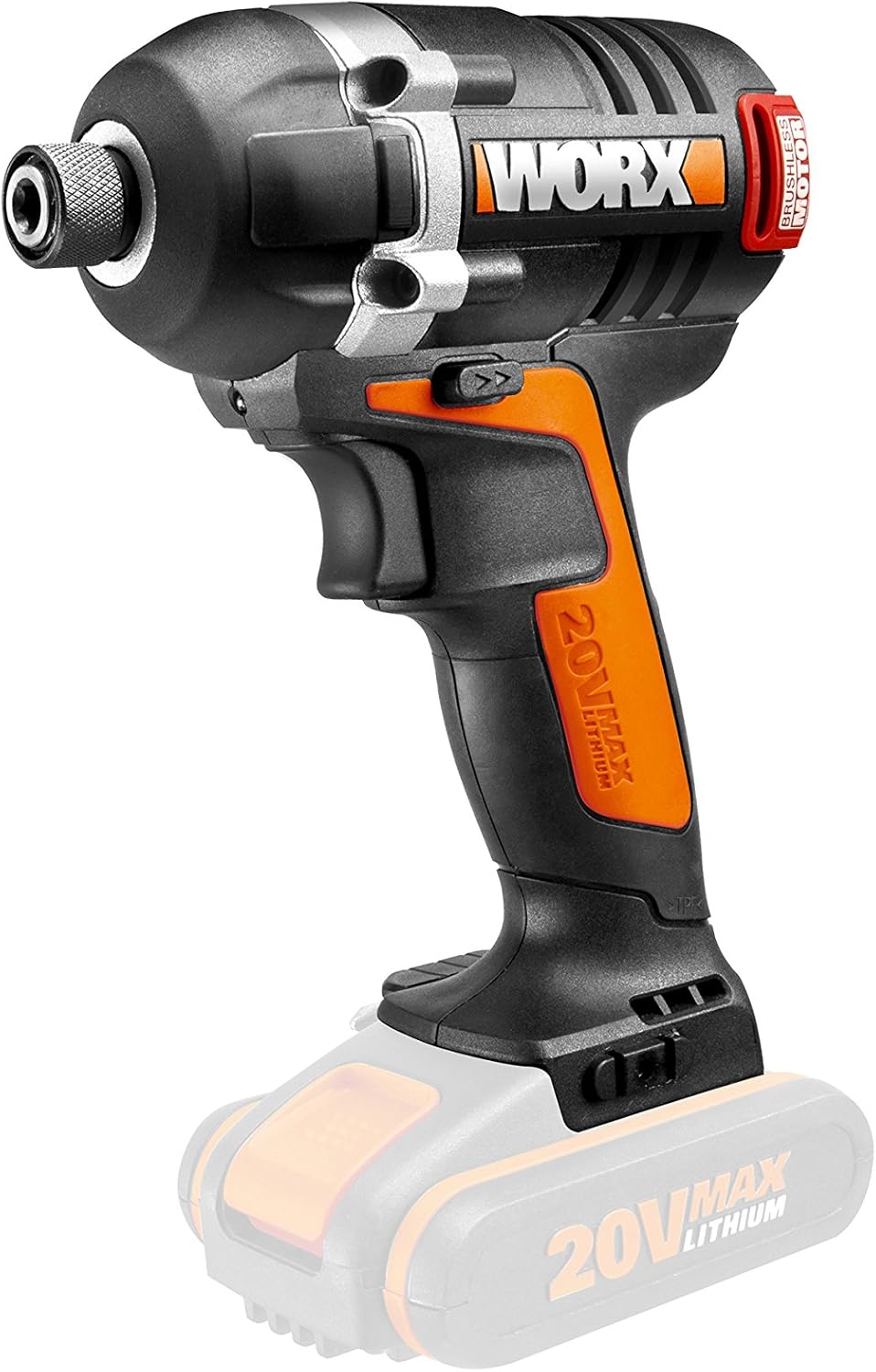 WORX WX292.9 18V 20V Max Brushless Impact Driver - Body Only