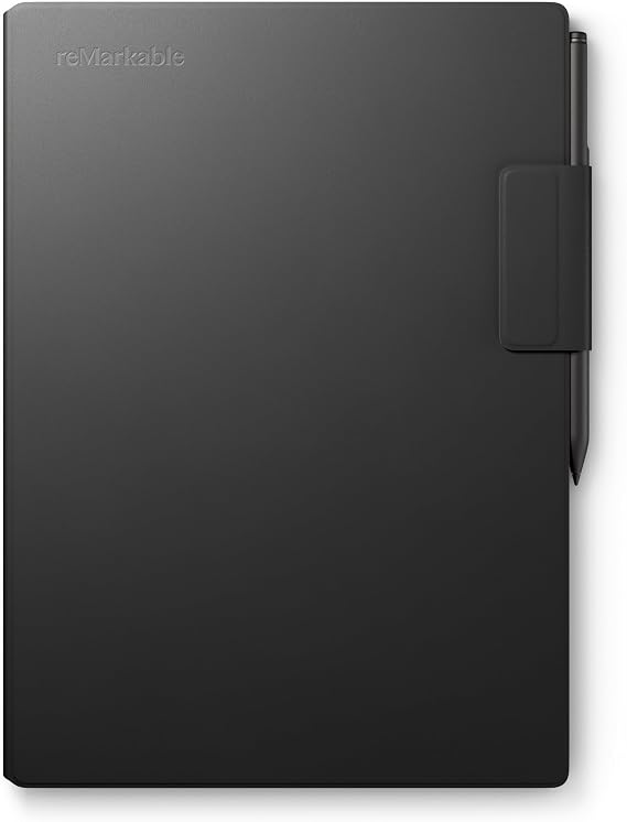 reMarkable Paper Pro Book Folio – Black Leather