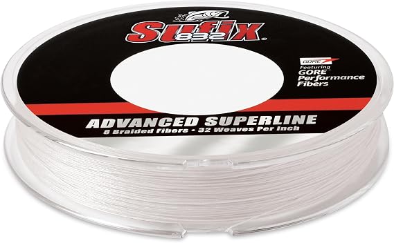 Sufix 832 Braid 20 lb Ghost 300 yards