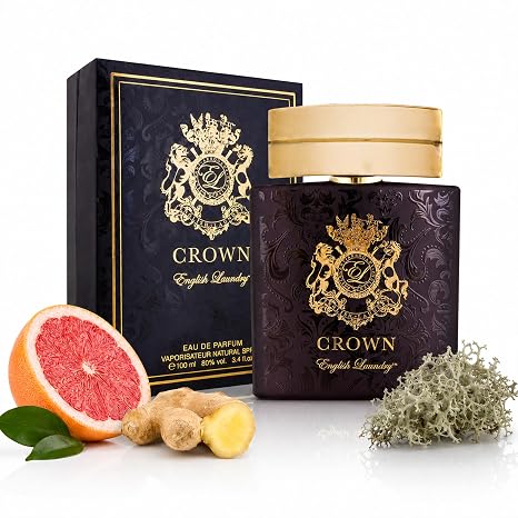 English Laundry Crown Cologne Eau de Parfum Spray, 3.4 Fl Oz