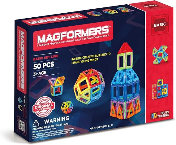 Magformers Mıknatıslı Basic Set - 50 Parça