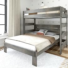 Plank+Beam Bunk, Twin Over Queen, Driftwood