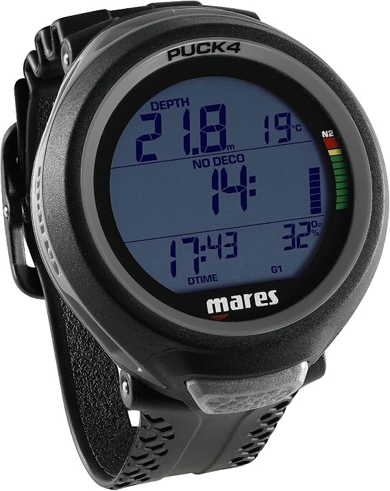 Mares Puck 4 Dive Computer - Air and Nitrox