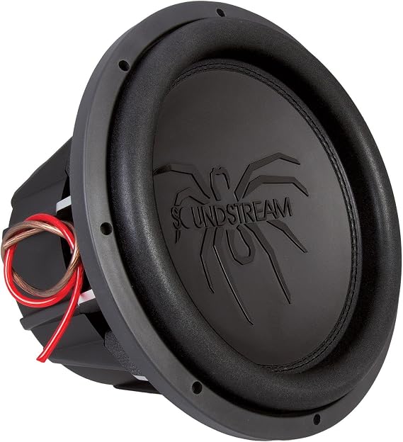 Soundstream T5.152 2,600W 15" Tarantula T5 Dual 2 Ohm Car Subwoofer,Black