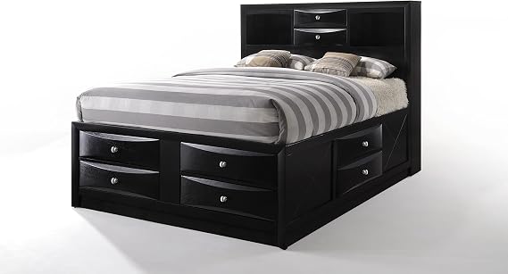 Acme Furniture Ireland Black Eastern King Bed