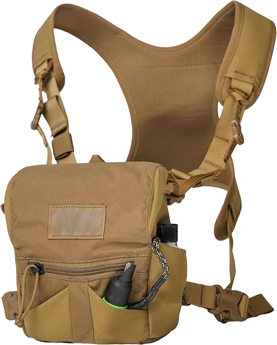 Mystery Ranch Bino Harness 10x Binocular Chest Harness Carrier - Coyote - Regular