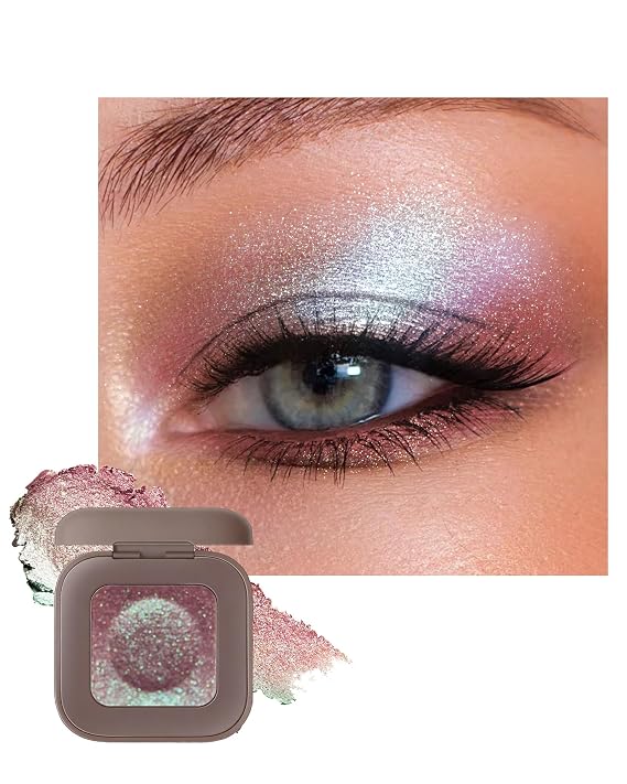Duochrome Eyeshadow Palette, Multichrome Chameleon Holographic Eye Shadow