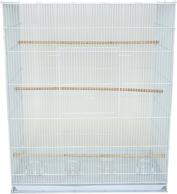 YML Large Breeding Cage, 30 x 18 x 36, White