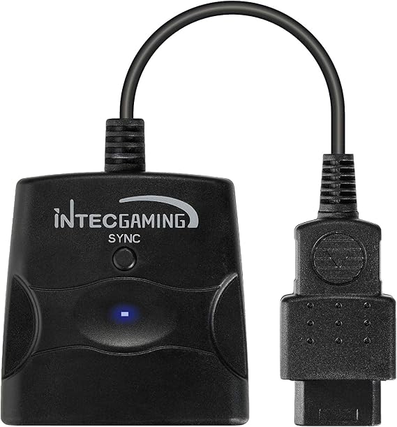 Intec Gaming Saturn Converter- Support PS5/PS4, Xbox One, Switch Pro Wire-Less Controller Play Retro Console, Consoles Adapter for Sega Saturn Console (Not Compatible with Xbox Series X/S Controller)