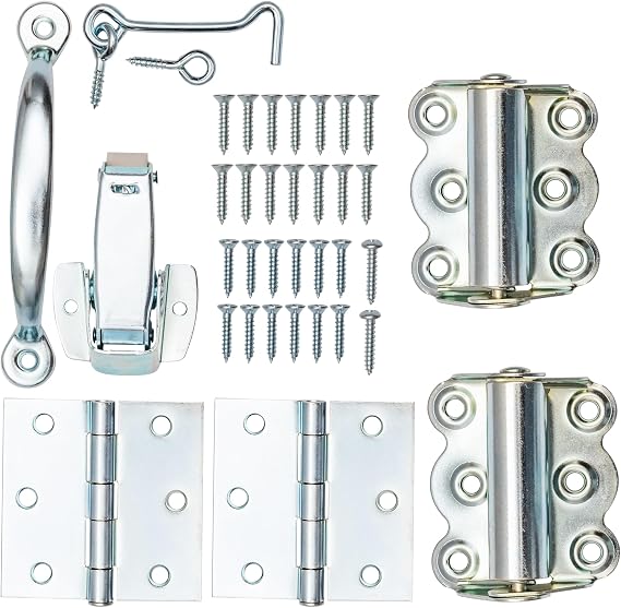Ideal Security Screen Door Kit, Zinc Plated