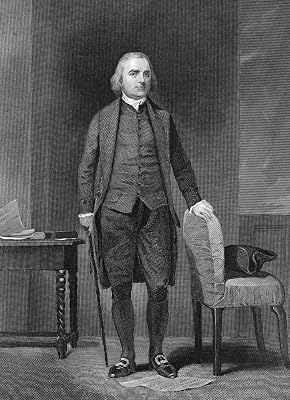 Samuel Adams 1722-1803 Namerican Revolutionary Patriot Steel Engraving 1862 Poster Print by 18 x 24