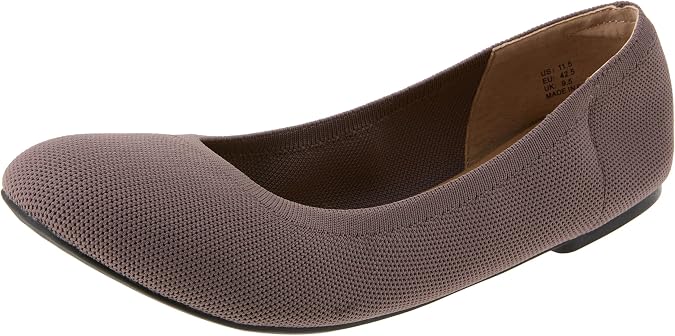 Amazon Essentials Women's Knit Ballet Flat