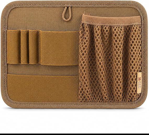 M-Tac Tactical Bag Insert Modular Organizer Utility Admin Pouch Hook Fasteners - Key Holder